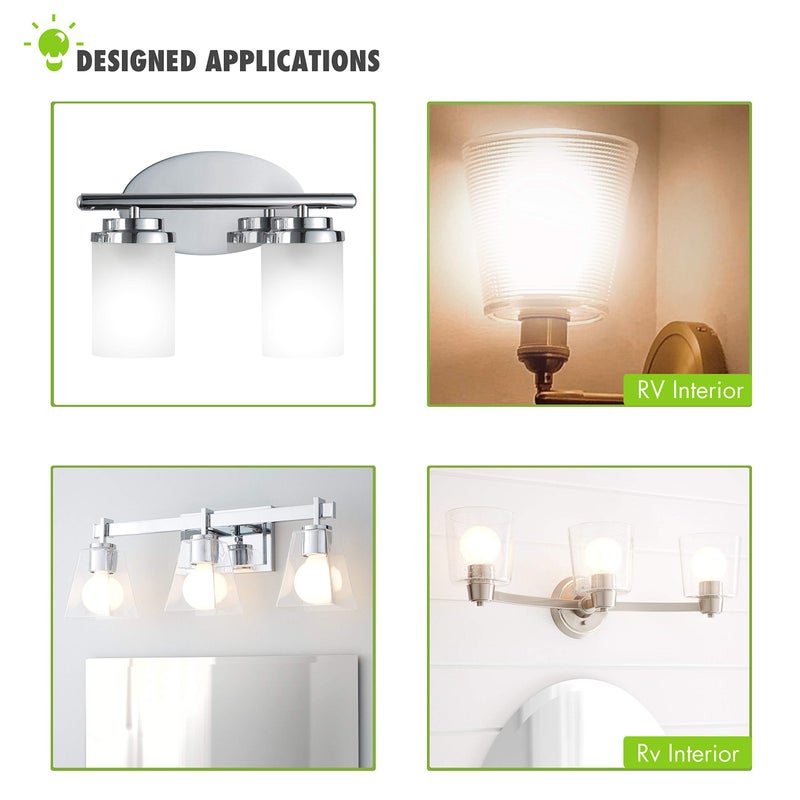 Leisure LED مصابيح LED ترفيهية 12 فولت RV BA15s 20-99/1141 1156 12V بدائل لمصابيح الزينة لسيارات الكرفانات 5th و قوافل المقطورة و المنازل المتنقلة و القوارب البحرية 3000K أبيض دافئ 3 عبوات (أبيض دافئ) - Image 3